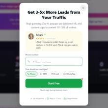 Pop-up elements with a neural network - easy connection. Author's review